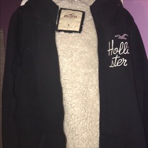 Hollister Fur-lined Zip Hoodie